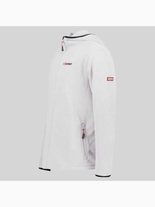 Casaco micro-polar com capuz unicia – geographical norway - Kiabi