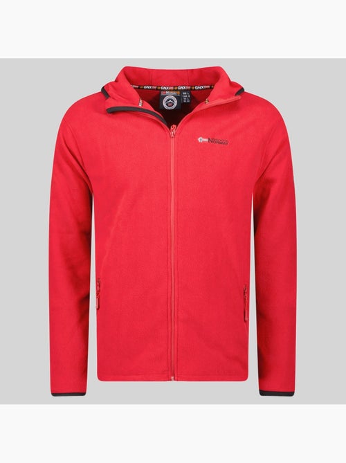 Casaco micro-polar com capuz unicia – geographical norway - Kiabi