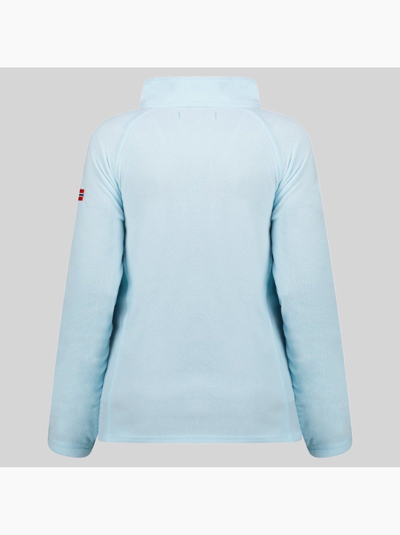 Casaco micro-polar tug hz – geographical norway Azul gelado - Kiabi