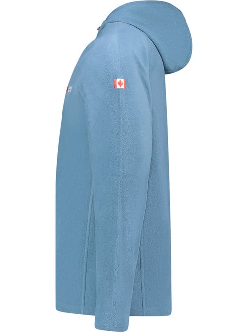 Casaco micropolar com capuz tugoodeak – canadian peak - Kiabi