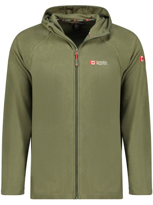 Casaco micropolar com capuz tugoodeak – canadian peak - Kiabi