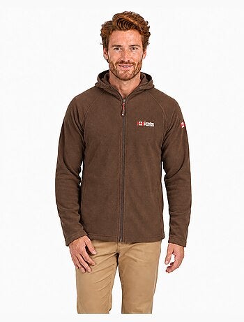 Casaco micropolar com capuz tugoodeak – canadian peak