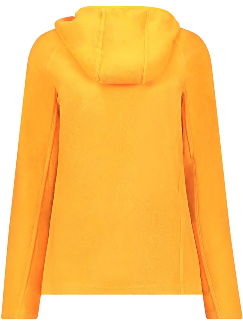 Casaco micropolar com capuz tugoodeak – canadian peak Laranja - Kiabi