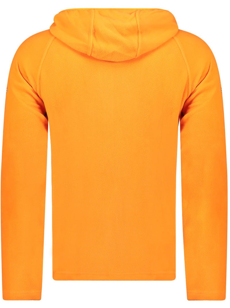 Casaco micropolar com capuz tugoodeak – canadian peak Laranja - Kiabi