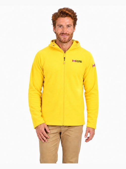 Casaco micropolar com capuz tugoodeak – canadian peak - Kiabi