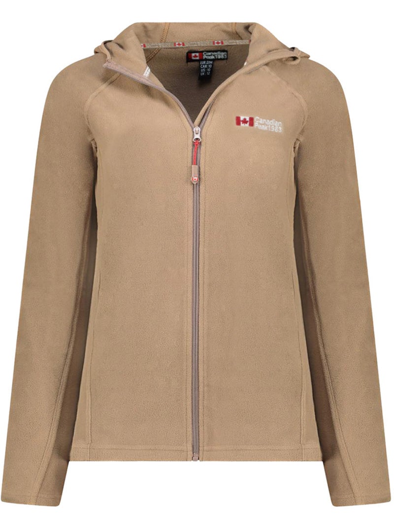 Casaco micropolar com capuz tugoodeak – canadian peak Toupe - Kiabi