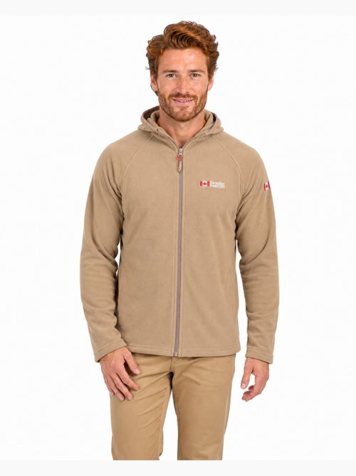 Casaco micropolar com capuz tugoodeak – canadian peak - Kiabi