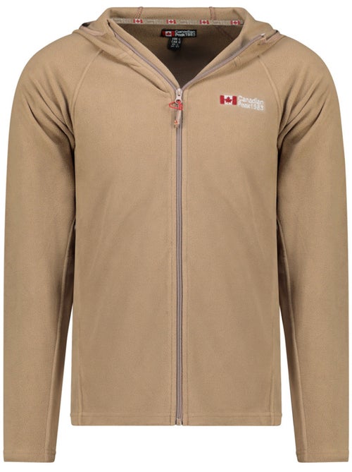 Casaco micropolar com capuz tugoodeak – canadian peak - Kiabi