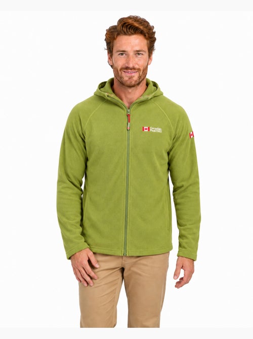 Casaco micropolar com capuz tugoodeak – canadian peak - Kiabi