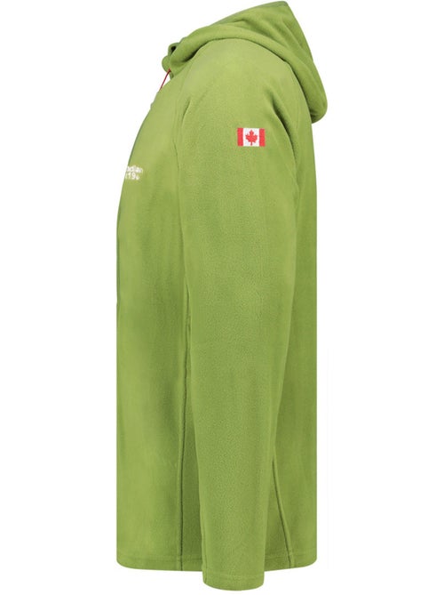 Casaco micropolar com capuz tugoodeak – canadian peak - Kiabi