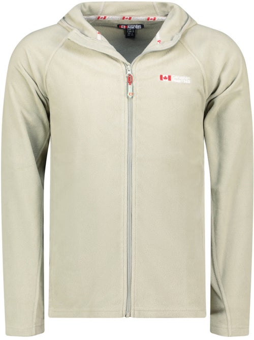 Casaco micropolar com capuz tugoodeak – canadian peak - Kiabi
