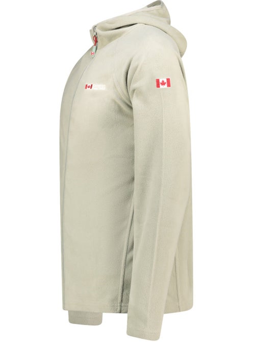 Casaco micropolar com capuz tugoodeak – canadian peak - Kiabi