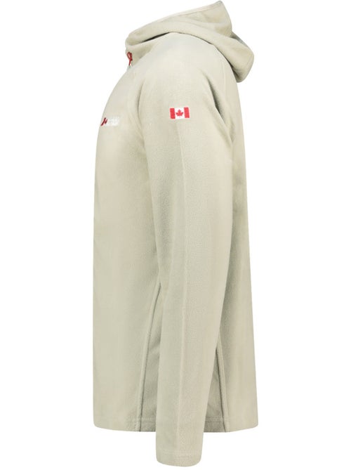Casaco micropolar com capuz tugoodeak – canadian peak - Kiabi