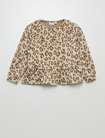 Casaco 'Name it' leopardo