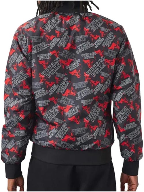 Casaco new era preto/vermelho para homem 60284770 - Kiabi