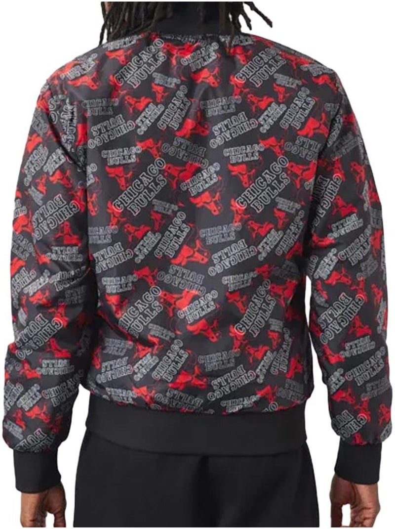 Casaco New Era Preto/Vermelho para Homem 60284770 Vermelho - Kiabi