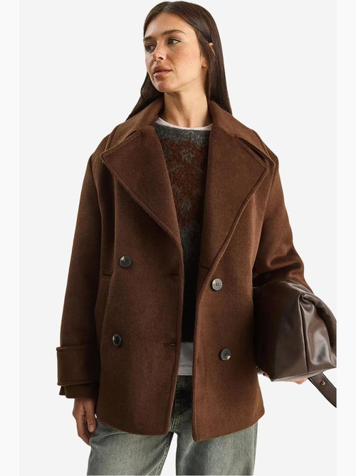 Casaco oversized com bolsos lucci - Kiabi Casaco oversized com bolsos lucci - Kiabi