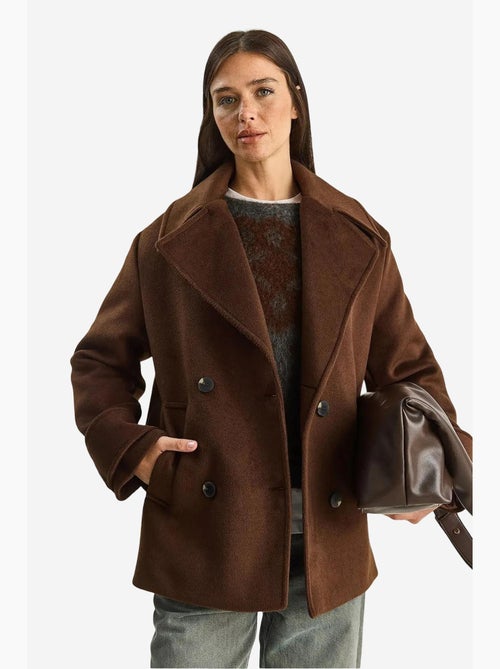 Casaco oversized com bolsos lucci - Kiabi Casaco oversized com bolsos lucci - Kiabi
