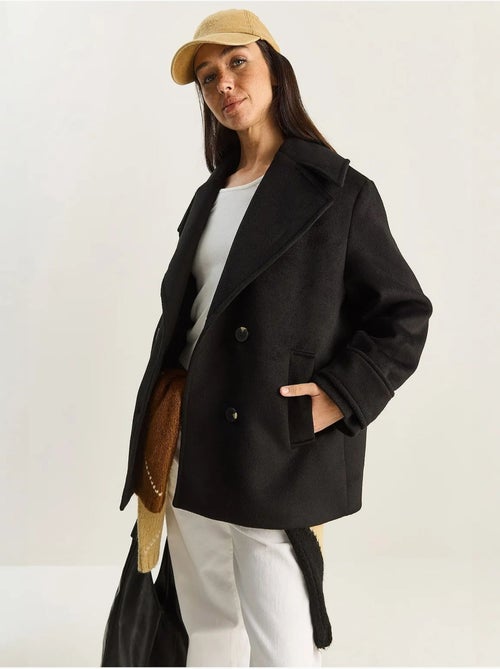 Casaco oversized com bolsos lucci - Kiabi Casaco oversized com bolsos lucci - Kiabi