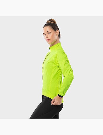 Casaco para a chuva de ciclismo mulher