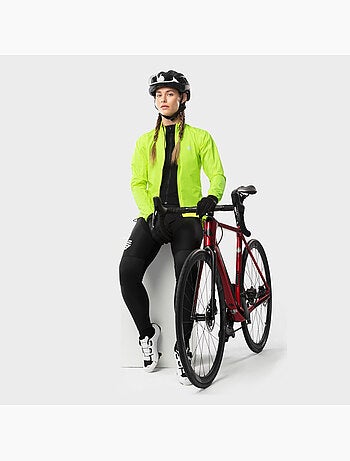 Casaco para a chuva de ciclismo mulher