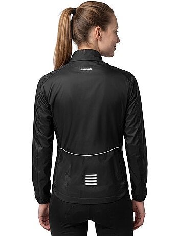 Casaco para a chuva de ciclismo mulher