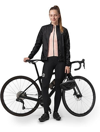 Casaco para a chuva de ciclismo mulher