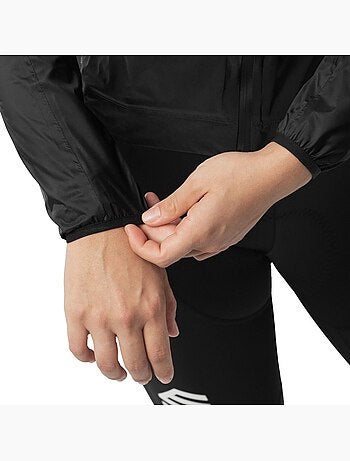 Casaco para a chuva de ciclismo mulher