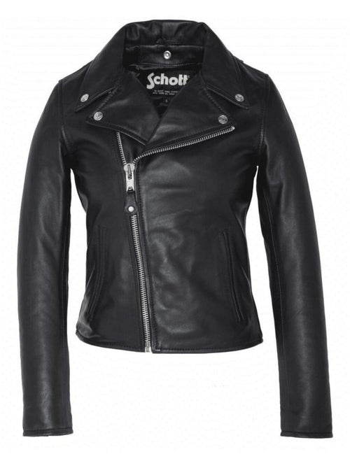 Casaco Perfecto Preto de Senhora Schott LCW8614 - Kiabi Casaco Perfecto Preto de Senhora Schott LCW8614 - Kiabi