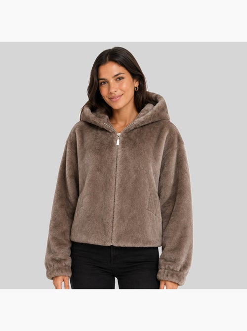Casaco polar com capuz dadani – geographical norway - Kiabi Casaco polar com capuz dadani – geographical norway - Kiabi
