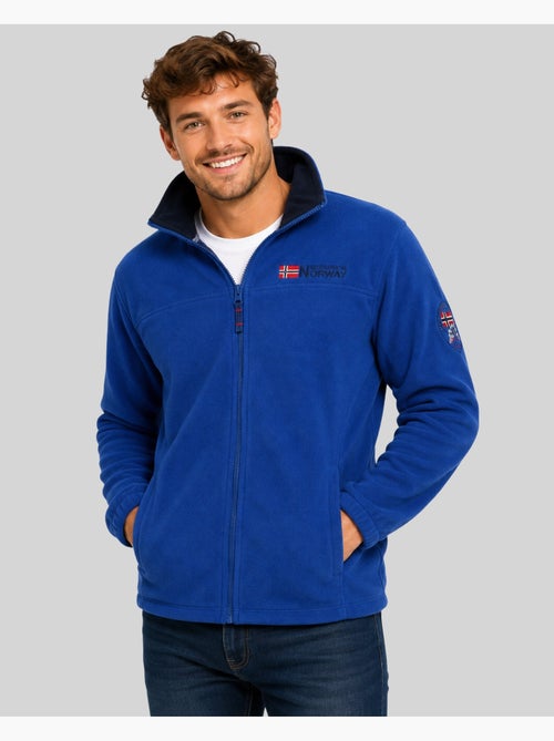 Casaco polar com capuz tamazonie – geographical norway - Kiabi