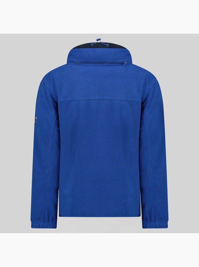 Casaco polar com capuz tamazonie – geographical norway Azul-real - Kiabi