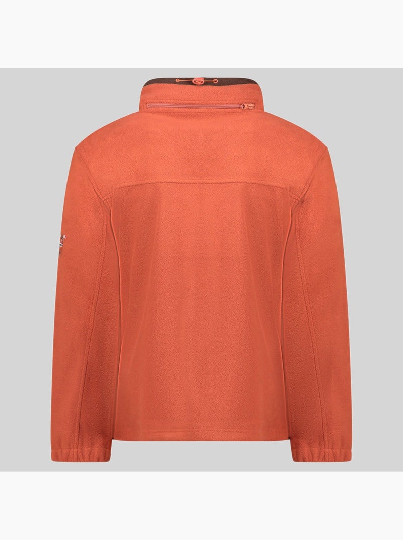 Casaco polar com capuz tamazonie – geographical norway Terracota - Kiabi
