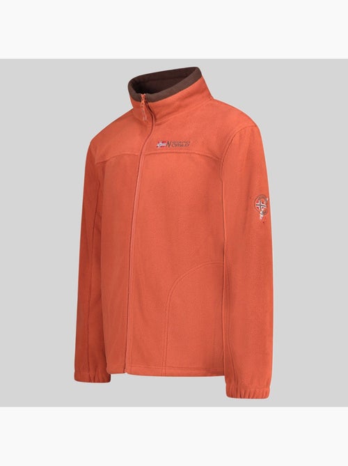 Casaco polar com capuz tamazonie – geographical norway - Kiabi