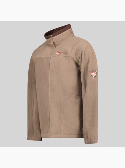Casaco polar com capuz tamazonie – geographical norway - Kiabi
