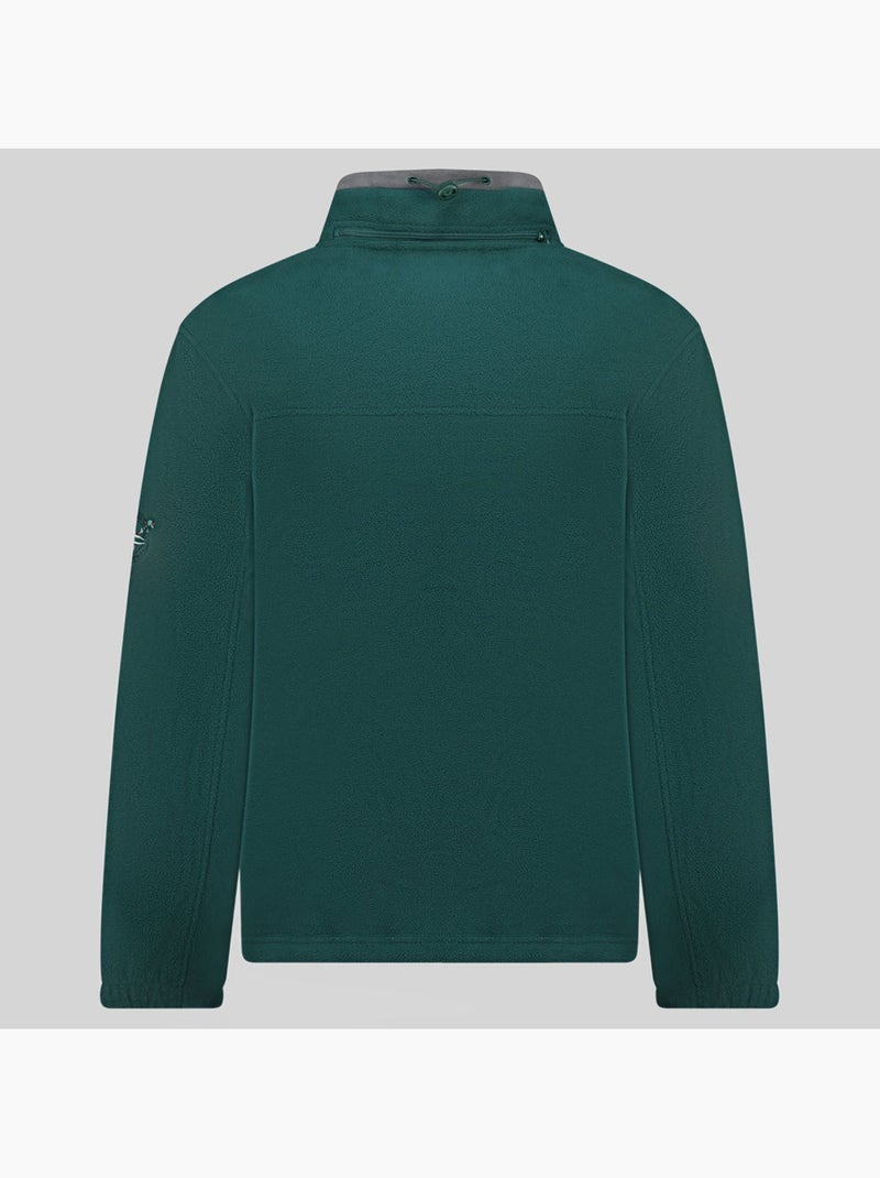 Casaco polar com capuz tamazonie – geographical norway Verde escuro - Kiabi