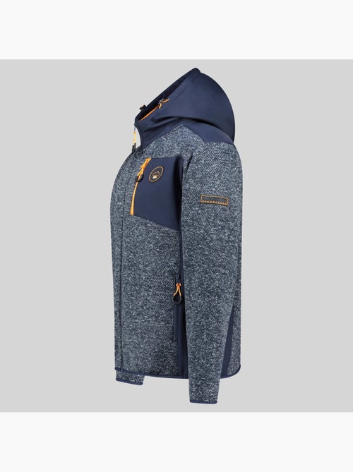 Casaco polar com capuz tank – geographical norway - Kiabi
