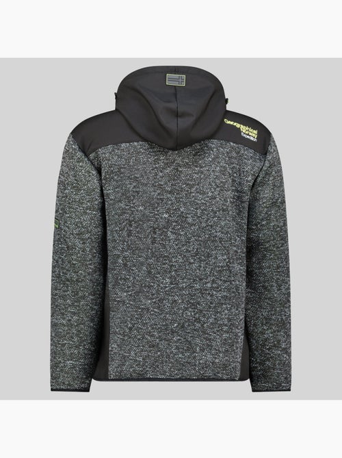 Casaco polar com capuz tank – geographical norway - Kiabi