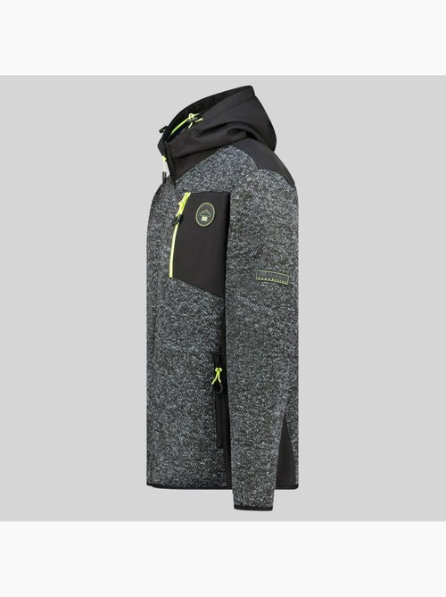 Casaco polar com capuz tank – geographical norway - Kiabi