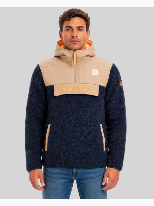 Casaco polar com capuz teclass hz – geographical norway - Kiabi