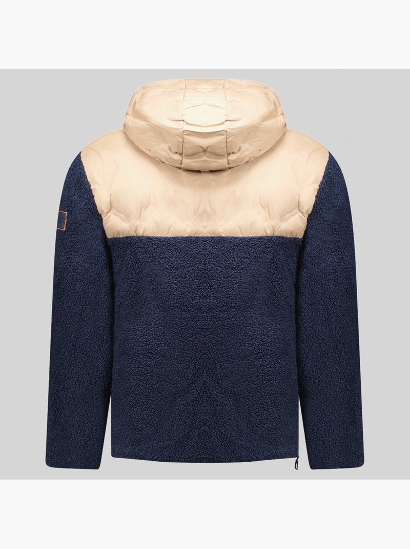 Casaco polar com capuz teclass hz – geographical norway Azul-marinho - Kiabi
