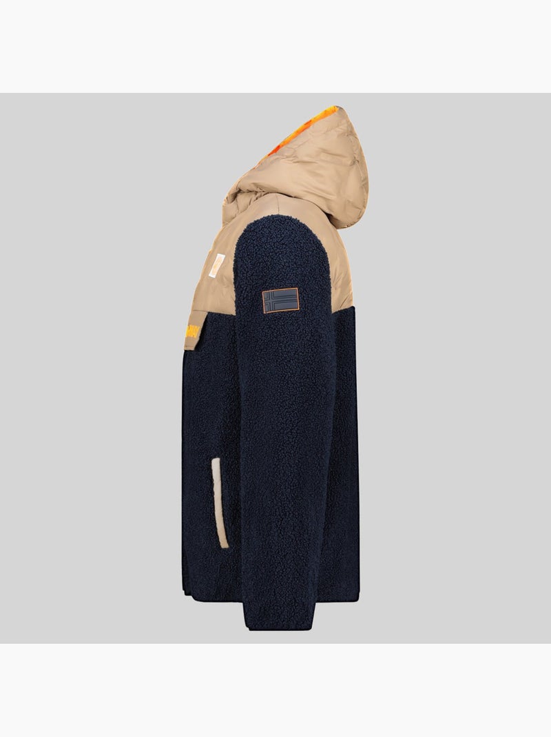 Casaco polar com capuz teclass hz – geographical norway Azul-marinho - Kiabi
