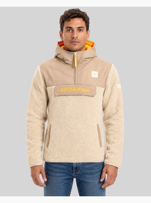 Casaco polar com capuz teclass hz – geographical norway - Kiabi