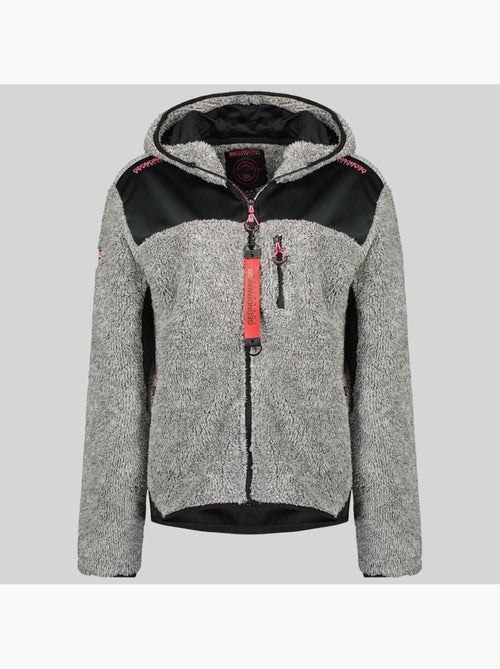 Casaco polar com capuz telodia – geographical norway - Kiabi