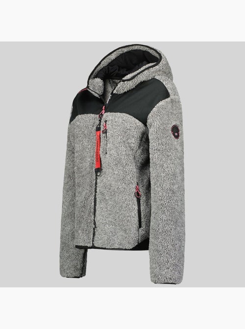 Casaco polar com capuz telodia – geographical norway - Kiabi