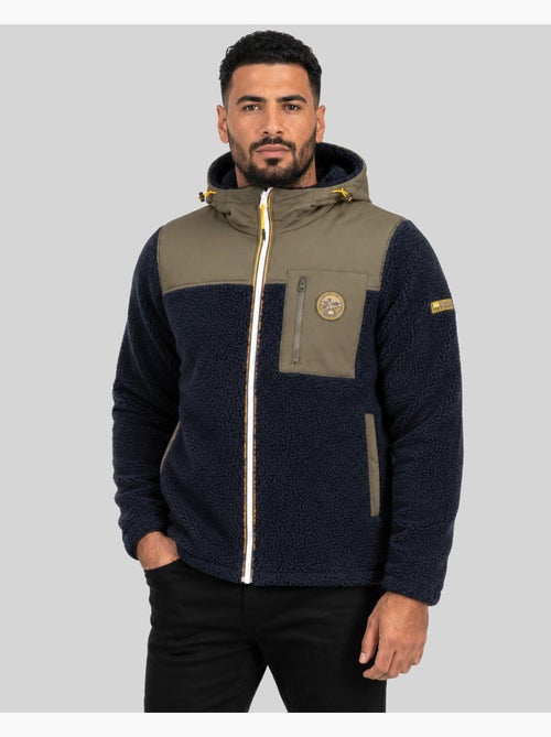 Casaco polar com capuz terpa – geographical norway - Kiabi