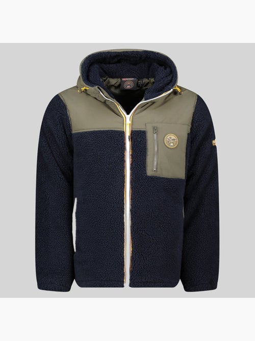 Casaco polar com capuz terpa – geographical norway - Kiabi