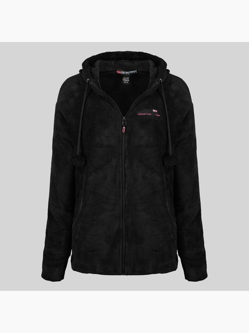 Casaco polar com capuz tilda – geographical norway - Kiabi