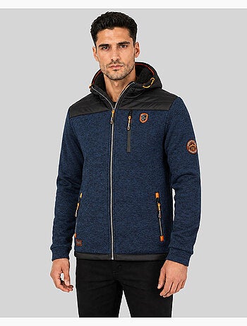 Casaco polar com capuz toledo – geographical norway