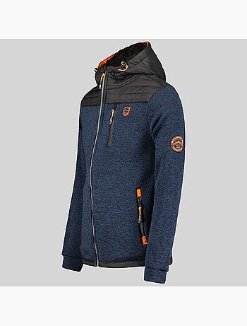 Casaco polar com capuz toledo – geographical norway